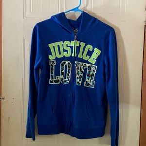 Blue Justice Hoodie